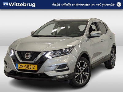 Nissan QASHQAI 1.3 DIG-T 160pk N-Connecta AUTOMAAT! | TREKHAAK | NAVIGATIE | 18 INCH VELGEN | KEURIGE AUTO | EXCLUSIEF OPENINGSVOORDEEL!