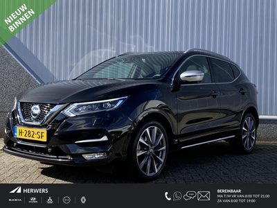 NISSAN QASHQAI 1.3 DIG-T Tekna + / Bose sound / Memory stoelen / Volledig lederen interieur / 360 Camera / Panorama dak / Keyless Entry / 19 inch LMV.