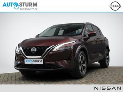 Nissan QASHQAI 1.3 MHEV N-Connecta Design Pack | Panoramadak | Navigatie | 360? Camera | Apple Carplay/Android Auto | Dodehoek Detectie | Keyless Entry | Virtual Cockpit | Rijklaarprijs!