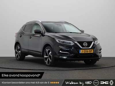 NISSAN QASHQAI 158pk DIG-T Tekna | Trekhaak | 1500 Trekgewicht | 360 Graden Camera | Panoramadak | Elektrisch Verstelbare Bestuurderstoel | Voorruit en Stoelverwarming |