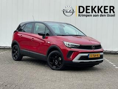 Opel Crossland 1.2 Turbo GS Line met Navigatie, 17inch, AGR, DAB, Zwart optiek pakket