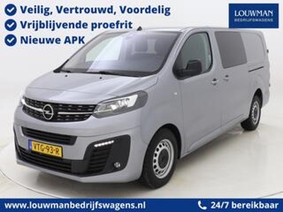 Opel VIVARO 2.0 CDTI L3H1 DC Innovation | Led koplampen | Adaptieve cruise control | Dubbele schuifdeur | 6 Persoons | Dubbele cabine |