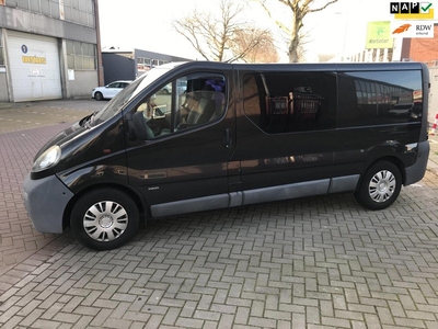 Opel Vivaro 2.5 DTI L2H1 DC * Airco * 6 Bak * Cruise Control * 99KW=135PK * Dubbel Cabine *