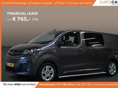 Opel Vivaro-e L3H1 Dubbele Cabine Edition 75 kWh Aut. Airco|Navi|Cruise Control|WLTP 317 km actieradius