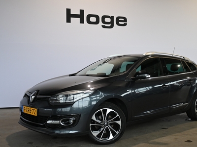 RENAULT MEGANE Estate 1.2 TCe Bose Airco ECC Navigatie 100% Onderhouden Licht metaal Inruil mogelijk