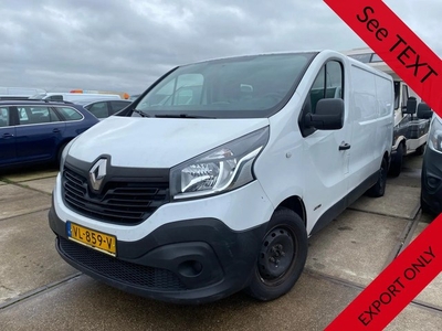 Renault Trafic 2015 * 1.6DCI * L2 H1 * TURBO DEFECT ! NO