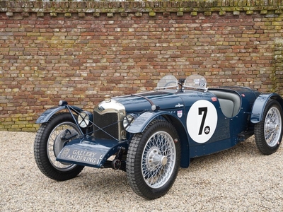 Riley 9HP Brooklands Special Built by Riley-specialist Allen Clear between 2004 and 2007, Only original Brooklands or correct modified Riley 9 parts were used, Impressive pre-war racing sports car, Immediately ready to drive for various purposes such as r