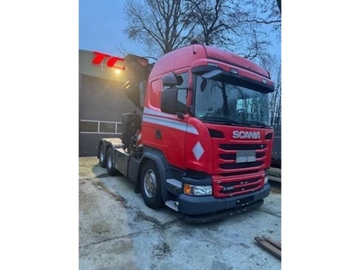 Scania R450 Euro 6 - PM 50t flyjib - Lier (bj 2018)