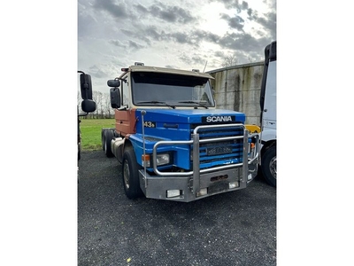 Scania T143-450 V8 HAUBER/NEUS/TORPEDO (bj 1988)