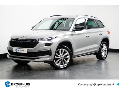 SKODA KODIAQ 2.0 TSI 190 pk 4x4 Sportline - 7-DSG | Trekhaak | Standverwarming | Panorama glasdak | Achteruitrij camera |