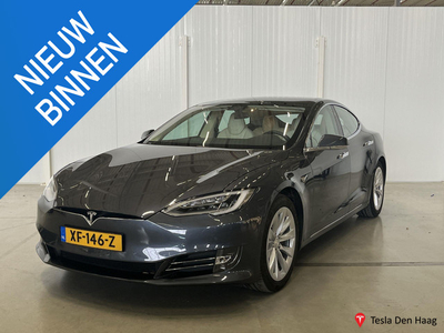 Tesla Model S 75D/Marge/Enhanced Autopilot/Beige leder