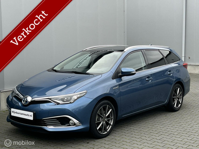 Toyota Auris 1.8 Hybrid Aut Station, Pano, Stoelvv , Led, Top