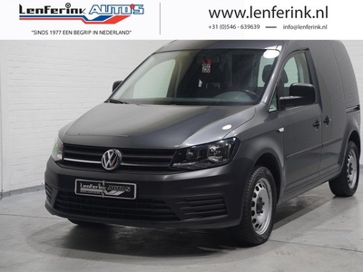 Volkswagen Caddy 2.0 TDI 150 pk DSG Automaat 2x Schuifdeur Airco ECC, Cruise Control, Trekhaak, APK 11-2024, 2-Zits