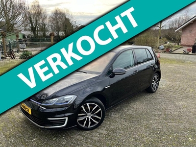 Volkswagen E-Golf E-DITION €13.999,- na aftrek subsidie