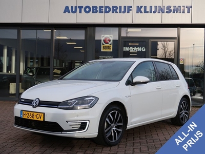 Volkswagen e-Golf E-DITION camera 17'' pdc navi