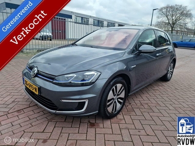 Volkswagen e-Golf vast lage prijs na subsidie 11999 euro