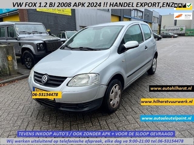 Volkswagen Fox 1.2 Trendline HANDEL EXPORT !! UITSLUITENS