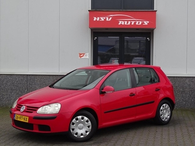 Volkswagen Golf 1.4 FSI Businessline cruise 2005 Rood