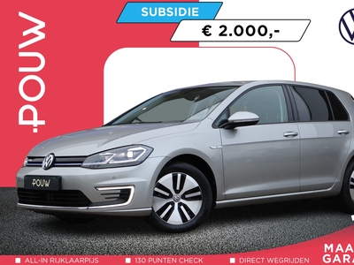 VOLKSWAGEN GOLF e-Golf 136pk E-DITION | Apple Carplay/Android Auto | PDC | Navigatie