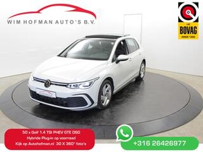 Volkswagen GOLF GTE 1.4 TSI PHEV GTI 245PK Camera Panodak Stoelver.