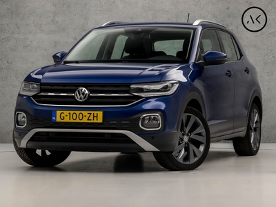 VOLKSWAGEN T-CROSS 1.0 TSI Sport (APPLE CARPLAY, GROOT NAVI, CLIMATE, TREKHAAK, ADAPTIVE CRUISE, SPORTSTOELEN, PARKEERSENSOREN, LED KOPLAMPEN, DAKRAILS, NIEUWSTAAT)