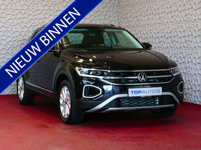 Volkswagen T-Roc 1.5 TSI 150PK STYLE PLUS ALCANTARA IQ. ELEK.KLEP ADAP.CRUISE VIR.COCKPIT CAMERA STOEL/STUUR VERW. 17''LMV 08/2023 70 BIJNA NIEUWE VOLKSWAGEN'S UIT VOORRAAD LEVERBAAR