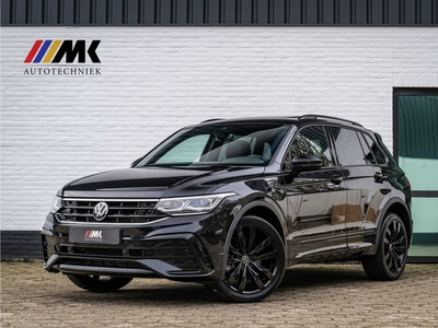 Volkswagen Tiguan 1.4 TSI eHybrid 245pk R-Line BlackStyle Leder Panorama Trekhaak Memory HUD IQ.Light LED Matrix Camera DCC Keyless 20'' Garantie