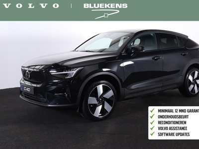 VOLVO C40 Recharge Twin Ultimate 78 kWh - Warmtepomp - Adaptive Cruise Control - Pilot Assist - BLIS dodehoekassistentie - 360º Camera - Trekhaak - Elektr. achterklep - Apple® CarPlay - Draadloos telefoon opladen - Parkeersensoren voor & achter - Keyless - DAB -...