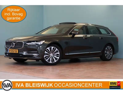 VOLVO V90 2.0 T4 Inscription automaat | NAVI | 360-CAMERA | SCHUIF/KANTELDAK | STUUR/STOELVERW+VENT | VIRTUAL COCKPIT |