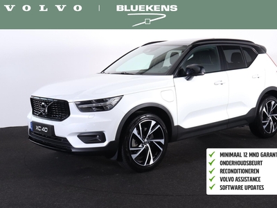 VOLVO XC40 T5 Recharge R-Design - Panorama/schuifdak - IntelliSafe Assist & Surround - Harman/Kardon audio - 360º Camera - Adaptieve LED koplampen - Verwarmde voorstoelen, stuur & achterbank - Parkeersensoren voor & achter - Elektr. bedienb. voorstoelen met links...