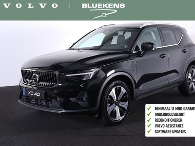 VOLVO XC40 T5 Recharge Ultimate Bright - Panorama/schuifdak - IntelliSafe Assist & Surround - Harman/Kardon audio - Parkeercamera achter - Draadloze tel. lader - Elektr. bedienb. voorstoelen met links geheugen - Parkeersensoren voor & achter - Extra getint glas -...