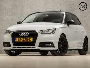 Audi A1 Sportback 1.0 TFSI S-Line Sport Automaat (NAVIGATIE, LED ACHTERLICHTEN, GETINT GLAS, CRUISE, SPORTSTOELEN, LM VELGEN, NIEUWE APK, BLUETOOTH, PARKEERSENSOREN, NIEUWSTAAT)