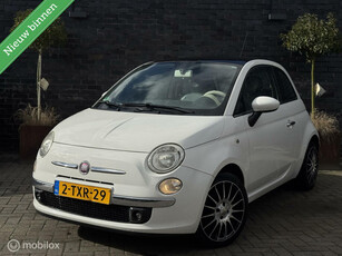 Fiat 500 1.2 Lounge -LEDER-PANO-AIRCO- Apk (16-09-2025) *INRUIL