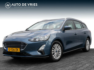 Ford Focus Wagon 1.0 EcoBoost 125pk Titanium Business | Half leder | Navigatie | Trekhaak