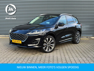 Ford Kuga 2.5 PHEV Vignale Plug In Hybrid 1500kg Trekgewicht PHEV | Panoramadak | Adaptive Cruise | Trekhaak | Lederen Sportstoelen Memory | Head Up | 360 Camera | Stuurverwarming | Keyless |