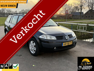 Goed Rijdende Renault Megane Grand Tour 1.6 trekhaak Airco