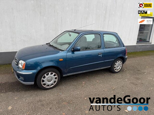 Nissan Micra 1.4 Sport, '02, keurige auto met nwe apk en 4 nwe banden !