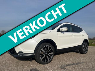 Nissan Qashqai 1.2 Premier Edition cilma 134352 km bj 2014 panorama dak leer