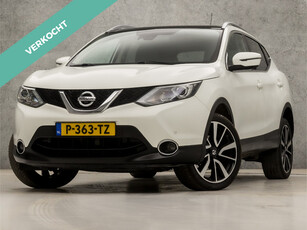 Nissan QASHQAI 1.2 Tekna Sport Automaat (PANORAMADAK, NAVIGATIE, 360 CAMERA, STOELVERWARMING, LEDER, ELEK SPORTSTOELEN, GETINT GLAS, XENON, CRUISE, NIEUWE APK, NIEUWSTAAT)