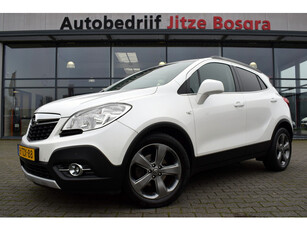 Opel Mokka 1.4 T Cosmo Zwart Leder | Sportstoelen | Full Map Navi | Schuif/Kanteldak | Dealer Onderhouden!!