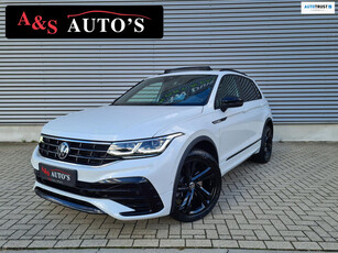 Volkswagen TIGUAN 2.0 TSI 4Motion 190pk R line Panodak Acc Camera Trekhaak Led Elektr kofferbak Sfeerverlichtin