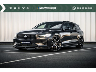 Volvo V60 2.0 T8 Plug-in hybrid AWD Ultra Dark | Heico | Black Pack | Exterior Styling | Panodak | Trekhaak | 21