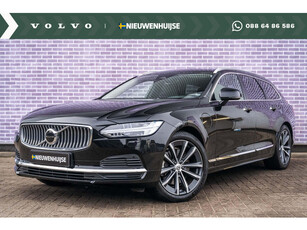 Volvo V90 T6 AWD Inscription Long Range | Elektr. Panoramadak | Trekhaak | Google Maps | Harman Kardon audio | Stoel-/stuur-/achterbankverwarming | Full LED