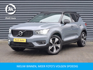 Volvo XC40 T5 Recharge R-Design Plug In Hybrid 262pk PHEV | Alcantara Sportstoelen Memory | Adaptive Cruise | Harman Kardon | Pilot Assist | Virtual | Navigatie | Apple Carplay | Camera | DAB | Stoel & Stuurverwarming |