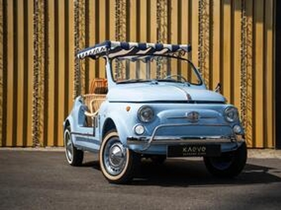 Fiat 500 Jolly (riet, strandauto, Italiaans)