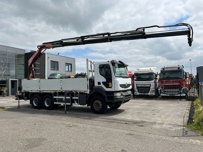 Renault Kerax 430 6X4 EURO 5 + FASSI F210AC.25 + REMOTE +