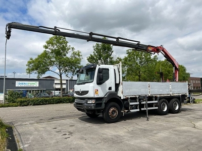 Renault Kerax 430 6X4 EURO 5 + FASSI F210AC.25 + REMOTE +