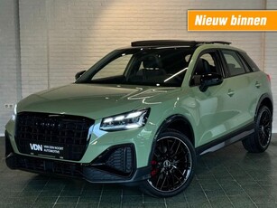 Audi Q2 35 TFSI S Line Edition 1 Black Pano BenO Sfeerv Adapt Leder 19''