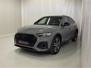 Audi Q5 Sportback 55 TFSIe S Line Luchtvering B&O Pano 360°cam Zwartoptiek HUD Trekhaak 20inch