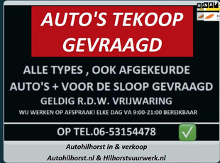 CHEVROLET AVEO -LET OP AUTO'S TEKOOP GEVRAAGD! OOK ZONDER APK + VOOR DE SLOOP GEVRAAGD